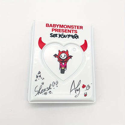 BABYMONSTER K-Pop Photocard Album - Faux Leather, Rectangular Storage for Rami, Ahyeon, Rora, Asa, Rukka, Chiquita, Pharita & More SS69 10.69 5