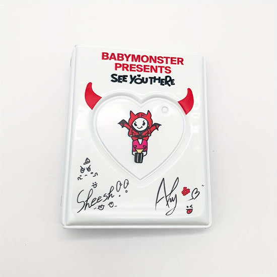 BABYMONSTER K-Pop Photocard Album - Faux Leather, Rectangular Storage for Rami, Ahyeon, Rora, Asa, Rukka, Chiquita, Pharita & More SS69 10.69 5