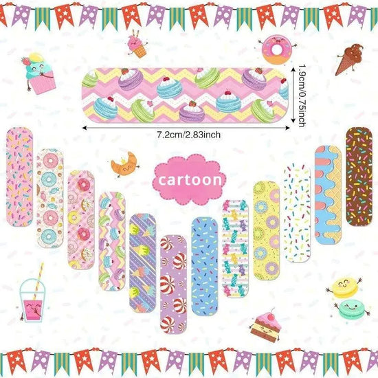 40pcs/set 50pcs/set 60pcs/set Cartoon Band Aid Wound Dressing Patch Plaster for Children Skin Tape First Aid Adhesive Bandages SS69