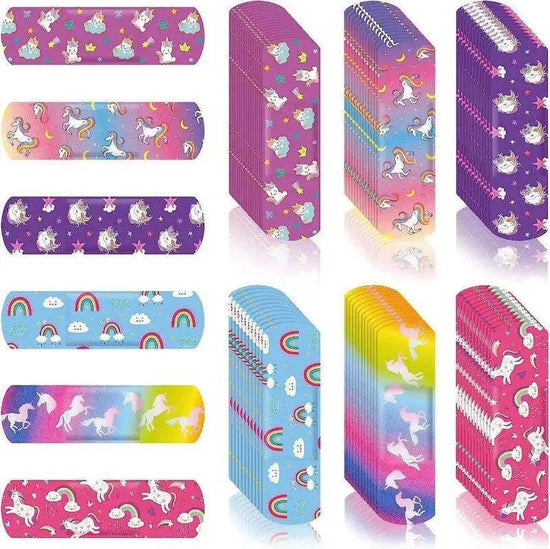 40pcs/set 50pcs/set 60pcs/set Cartoon Band Aid Wound Dressing Patch Plaster for Children Skin Tape First Aid Adhesive Bandages SS69 8.69 Type G 1Set 60pcs / 72X19mm