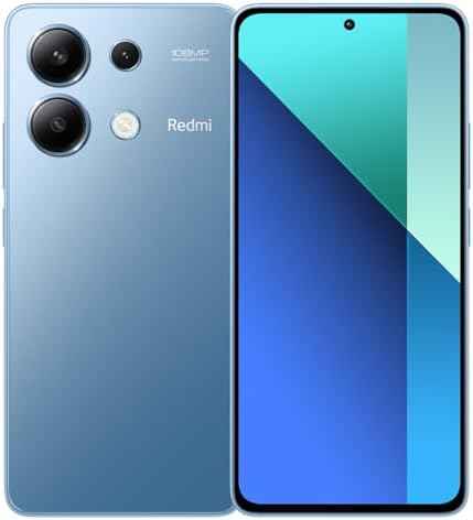 Xiaomi Redmi Note 13 (Midnight Black 8GB RAM, 256 Storage) - Super-clear 108MP triple camera |120Hz FHD AMOLED display | Immersive viewing with ultra-thin bezels