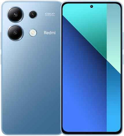 Xiaomi Redmi Note 13 (Midnight Black 8GB RAM, 256 Storage) - Super-clear 108MP triple camera |120Hz FHD AMOLED display | Immersive viewing with ultra-thin bezels