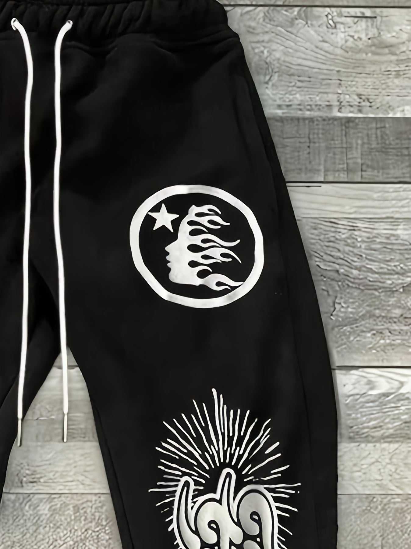 Guireniao 3pcs Set of High-End Birds' Pants, Autumn And Winter Outdoor Drawstring Sports Pants, Versatile And Casual SS69