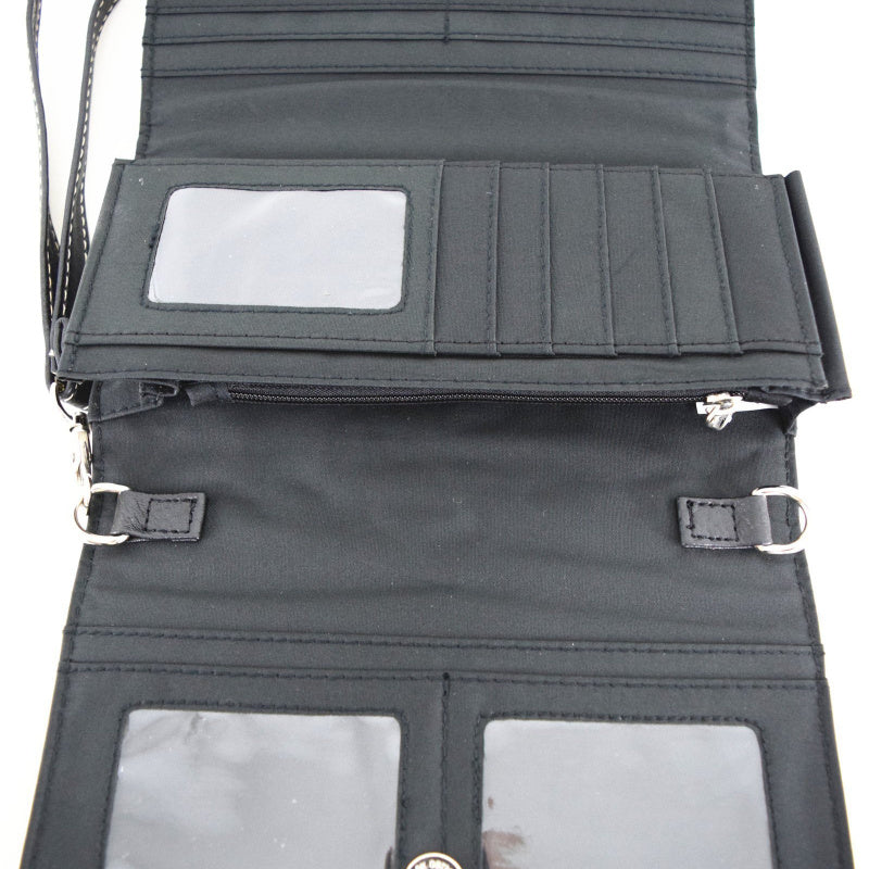 Camouflage Crown Buckle Western Style Purse Floral Shine Glow Country Handbag Women Shoulder Bag Crossbody Wallet Set SS69