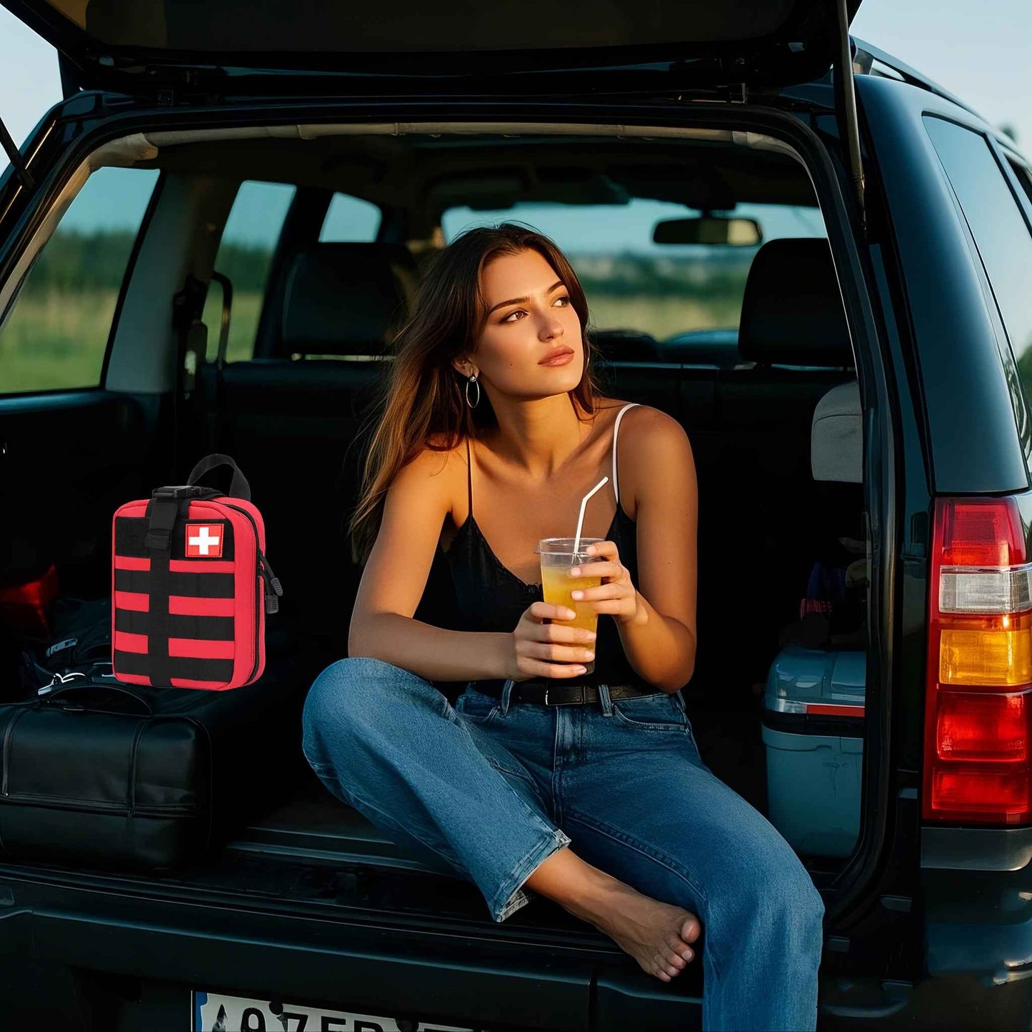 377pcs Survival Kit, Outdoor, Adventure Travel, Home, Camping, Sports, Office, Car, School First Aid Equipment Tools, Men'S Gift, Women'S Gift