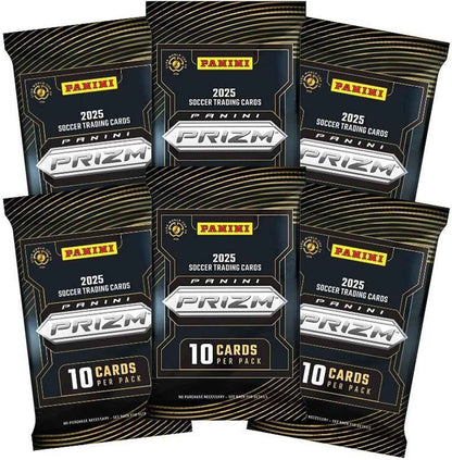 2025 Panini Prizm FIFA Club World Cup Soccer Mega Box – Exclusive Prizms, Rookies & Inserts – FIFA Official Trading Cards