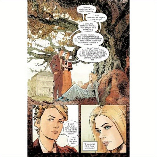 Boom! Studios Alice Never After Graphic Novel - Twisted Wonderland English Edition by Dan Panosian, Giancarlo Alessandrini, Giancarlo Spalletta, Francesco Segala - Publication Date 2024-05-07 SS69