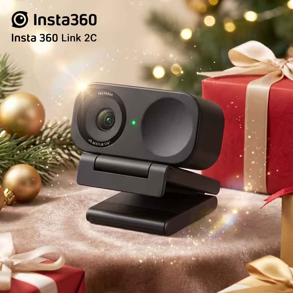 Insta360 Link2C 4K Live Camera | Ultra-clear AI Intelligent Conference Camera, USB Charging, ≤36V Operating Voltage