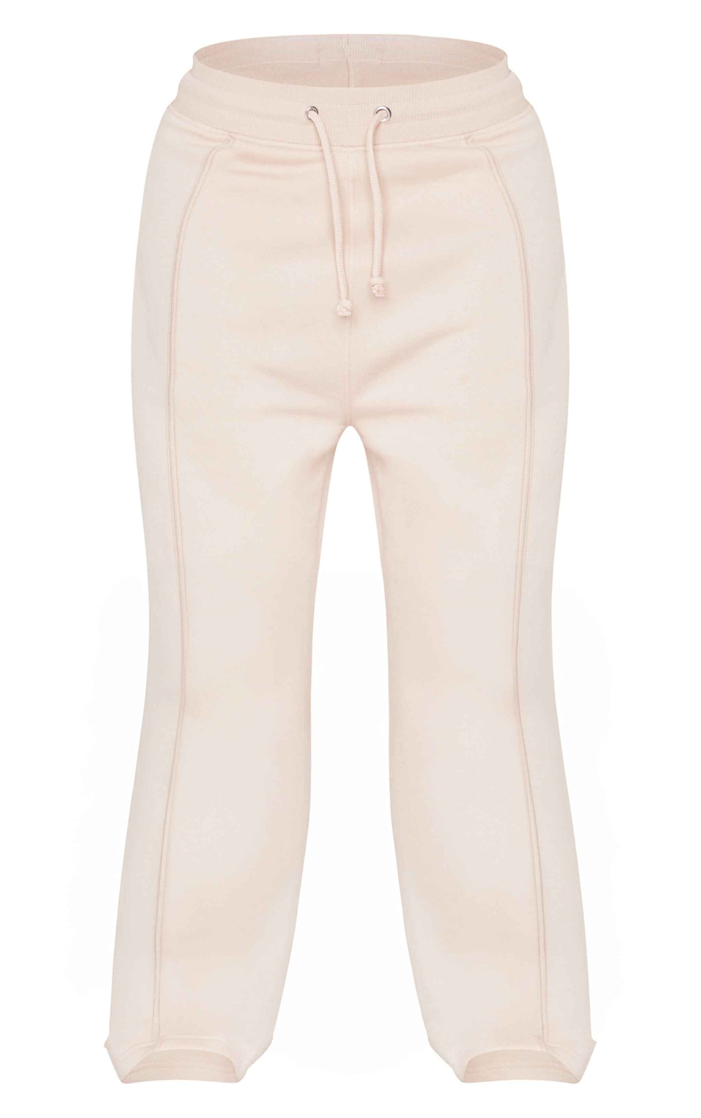 Shape Grey Marl Binded High Waist Wide Leg Joggers
