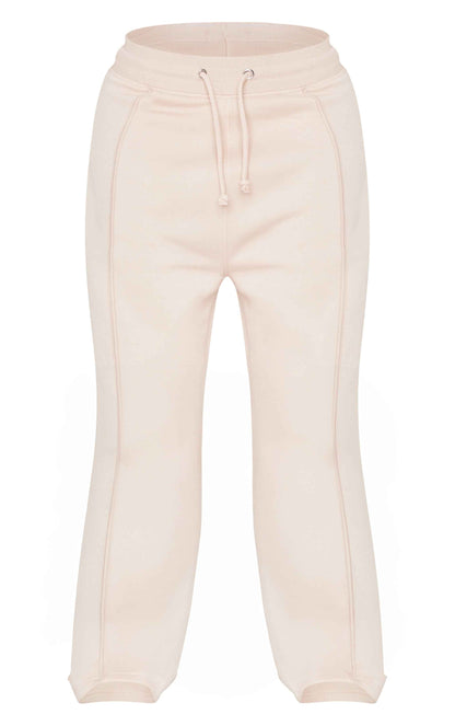 Shape Grey Marl Binded High Waist Wide Leg Joggers
