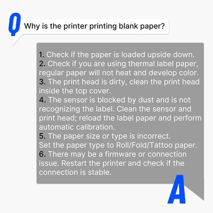 Portable Printer Wireless For Travel, Thermal Printer Inkless, Small Compact Printer Support Folding Paper/rolling/tattoo paper, Work With Laptop Phone And Pad