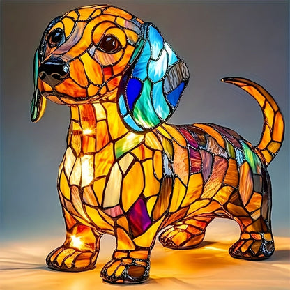 Mini French Bulldog Lamp - Portable 3D Resin Night Light With USB Cable, Stained Glass Inspired Pet Decor, Cute Gift For Small Space Dog Owners SS69 23.69 Style3