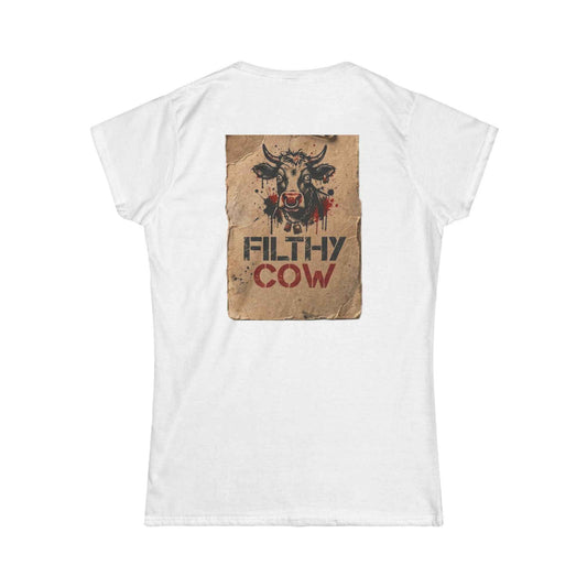 Luxury Giraffe / Filthy Cow Vintage Graphic Women's Tee