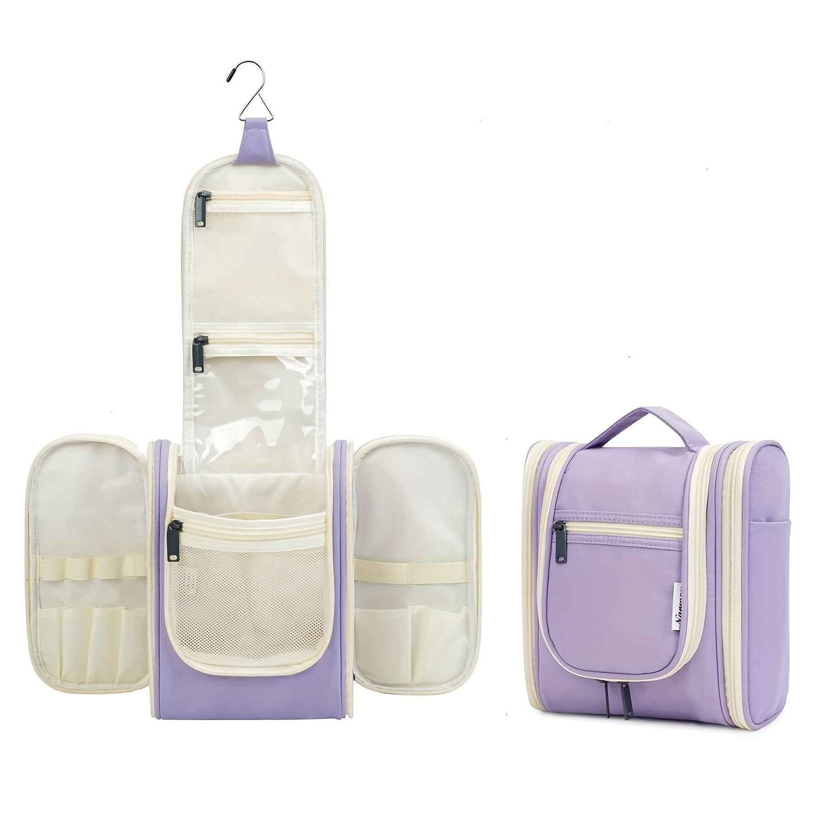 Travel Bag for Toiletries Cosmetic Bags for Women Hanging Toiletry Bag Multi-compartment Makeup Bag Organizer Bag for Essentials Accessories Makeup Bag for Cruise Essential Items Christmas Gift