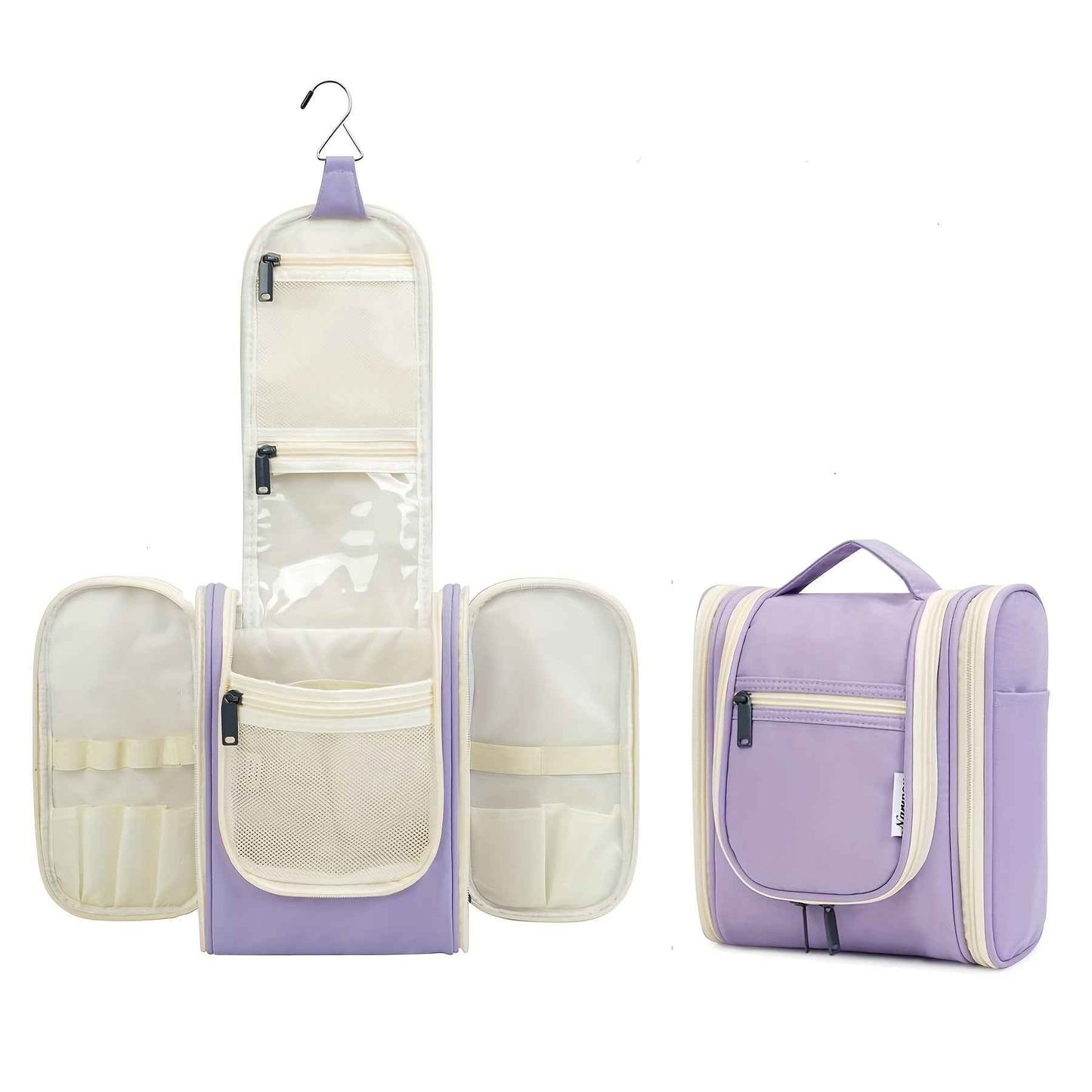 Travel Bag for Toiletries Cosmetic Bags for Women Hanging Toiletry Bag Multi-compartment Makeup Bag Organizer Bag for Essentials Accessories Makeup Bag for Cruise Essential Items Christmas Gift