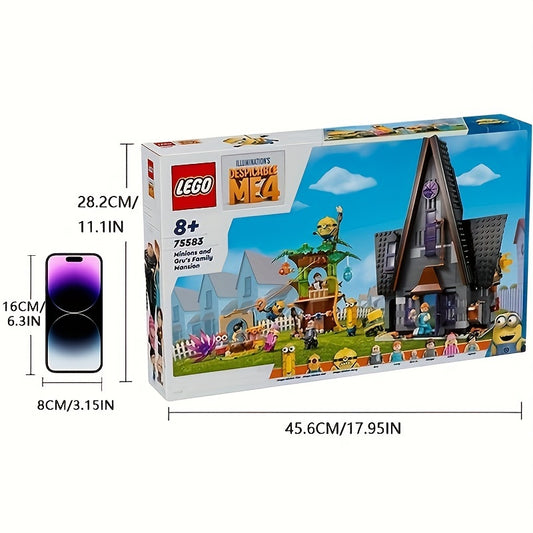 European Version, 75583 Minions And Gru's Family Mansion