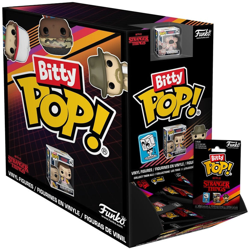 Funko Bitty POP! Singles: Stranger Things SZN1 [One Random Bitty POP! Per Purchase] SS69 12.69 Color