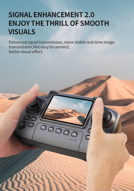 E88 Pro Version 2025 HD Dual Camera Drone with Screen Control - No Cellphone Required, One-Key Takeoff, Wi-Fi App Control, USB Charging, Durable & Reliable, Ideal for Beginners, Perfect Gift for Outdoor Camping and Vloggin SS69