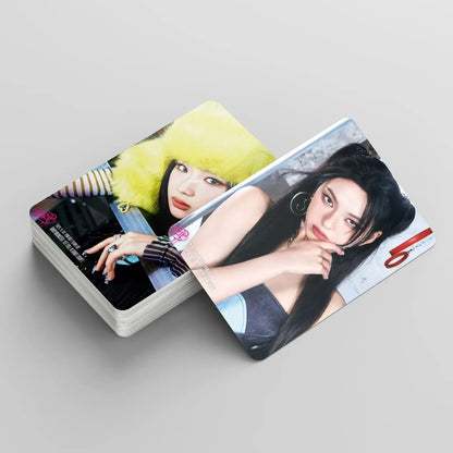 55pcs/set Kpop BABYMONSTER Lomo Cards DRIP CLIK CLAK HARAM ASA AHYEON Photocards Photo Album BABY MONSTER Poster Postcards SS69