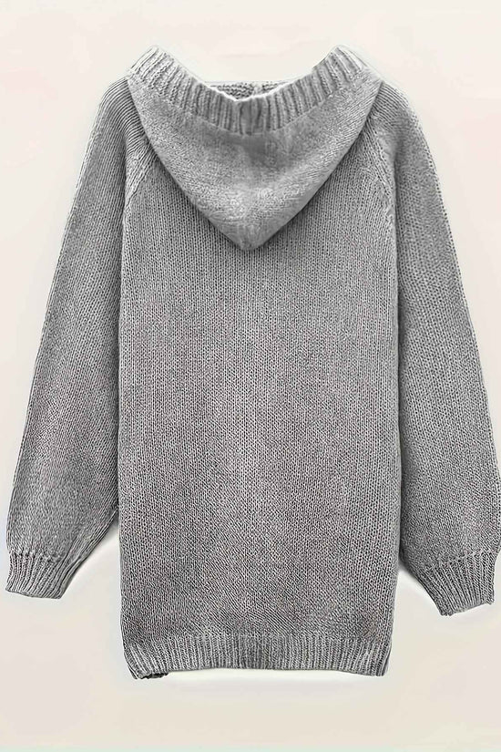 Plus Size, Plus-Size Women's Elegant Hooded Sweater - Long Sleeve Pullover with Adjustable Drawstring Hood, Soft Stretchy Fabric, Machine Washable, Solid Color Casual Winter Fall Tops, Sweater Hoodie, Autumn Apparel, Minimali