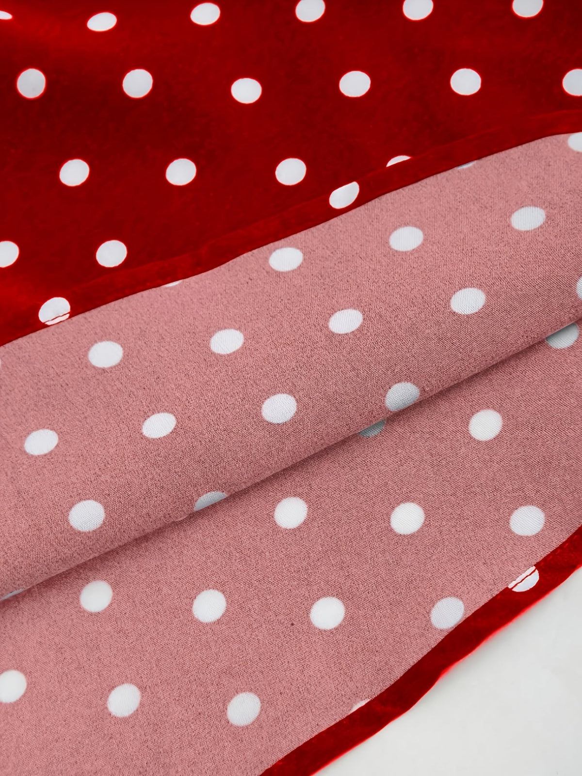 Elegant Style | Elegant Red Polka Dot Halter Dress with Tie-Back Detail - Backless A-Line Swing Dress for Women, Machine Washable Polyester, All-Season Glamour, Cocktail Attire | Aline Silhouette | Smooth Texture SS69