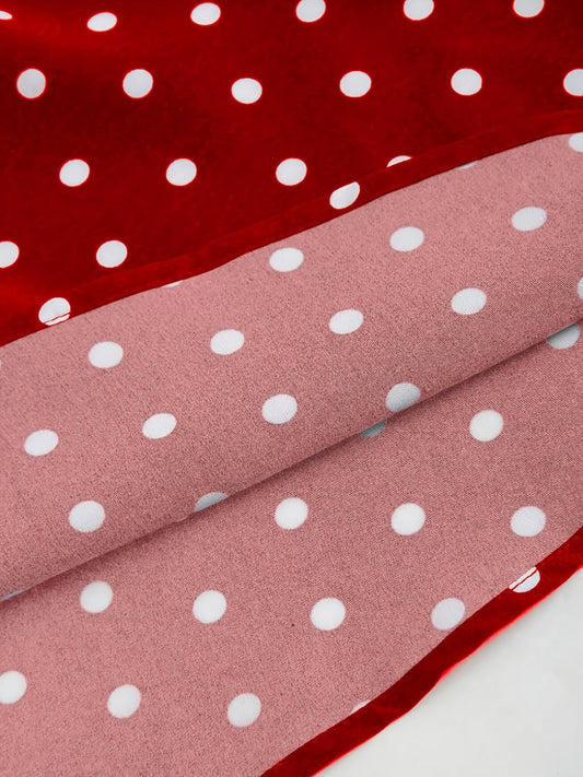 Elegant Style | Elegant Red Polka Dot Halter Dress with Tie-Back Detail - Backless A-Line Swing Dress for Women, Machine Washable Polyester, All-Season Glamour, Cocktail Attire | Aline Silhouette | Smooth Texture SS69