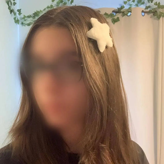 5PCS Fluffy Star Hair Clips Yellow Star Hairpins Star Hair Clips Cute Hair Clips Fluffy Fuzzy Hair Clips Soft & Anti-slip Hair Decor Portable Small Hair Clips Y2k Accessories For Women SS69