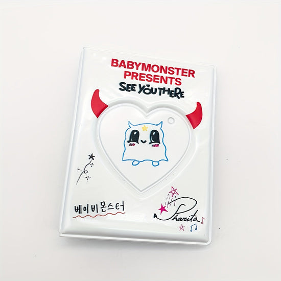 BABYMONSTER K-Pop Photocard Album - Faux Leather, Rectangular Storage for Rami, Ahyeon, Rora, Asa, Rukka, Chiquita, Pharita & More SS69 9.69 3