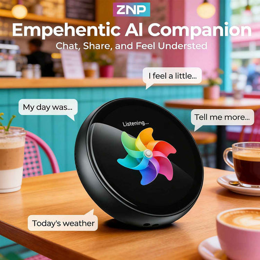 ZNP Z01 Saymi Intelligent Translation Machine Supports 60 Languages, Accurate Translation, Foreign Language Learning, AI Assistant, Battery Life Of 24 Days, Large Capacity+Phone Holder