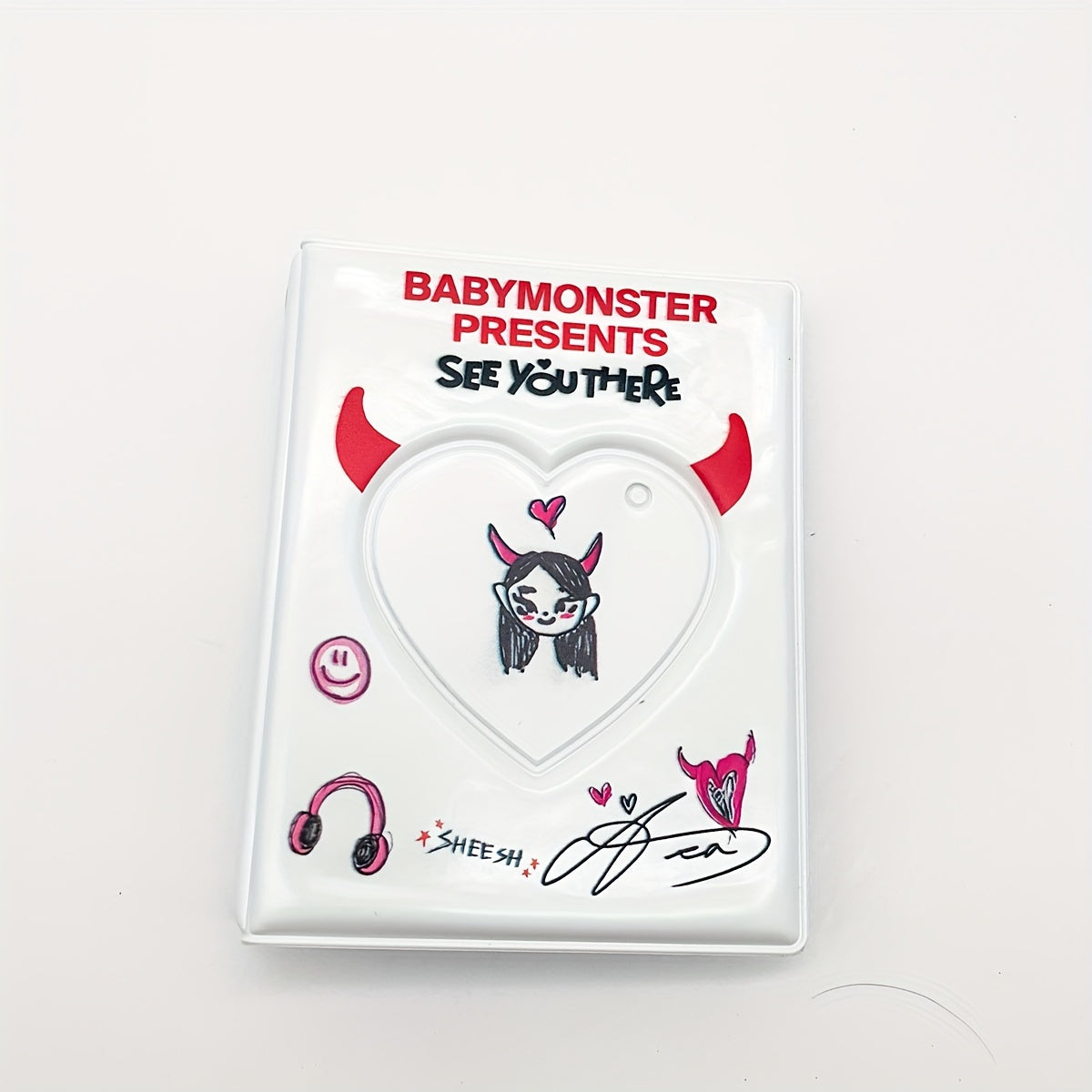 BABYMONSTER K-Pop Photocard Album - Faux Leather, Rectangular Storage for Rami, Ahyeon, Rora, Asa, Rukka, Chiquita, Pharita & More SS69 9.69 4