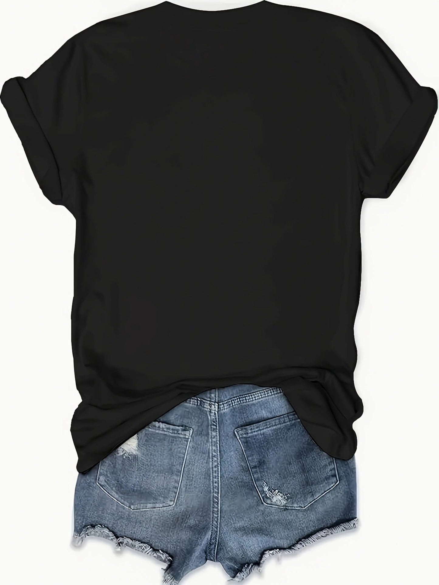 Proud Black Historical Month African American Casual T-shirt, Short Sleeve, round Neck, Machine Washable, Heart Concentric SS69