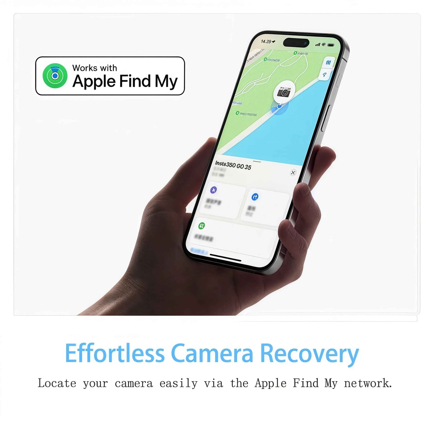 Insta360 GO 3S Action Camera with 360° Rotating Lens, Wireless, USB Rechargeable, Compact Design for Vlogging, Travel & Outdoor Adventures, Adventure Gear, Modern Gadget, Durable Construction