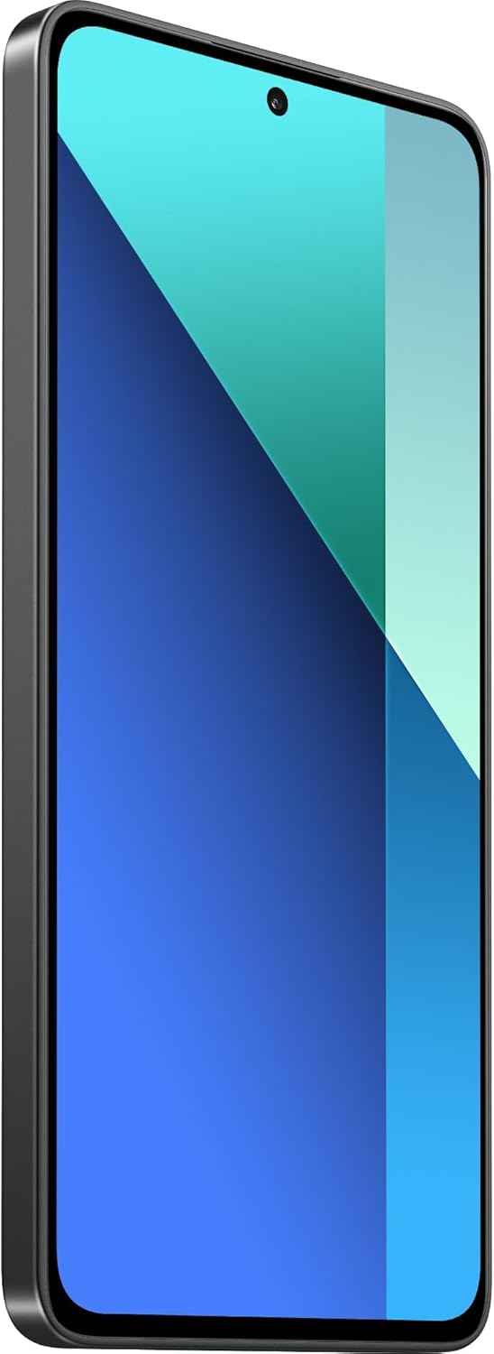Xiaomi Redmi Note 13 (Midnight Black 8GB RAM, 256 Storage) - Super-clear 108MP triple camera |120Hz FHD AMOLED display | Immersive viewing with ultra-thin bezels