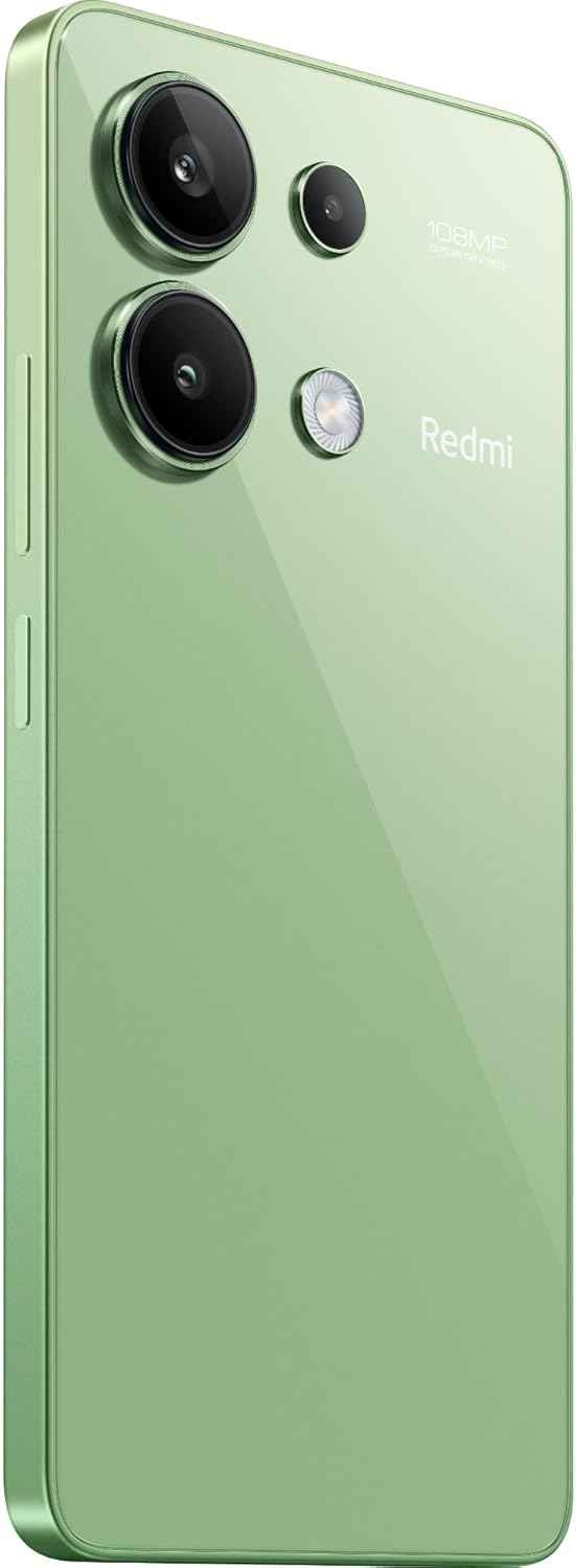 Xiaomi Redmi Note 13 (Midnight Black 8GB RAM, 256 Storage) - Super-clear 108MP triple camera |120Hz FHD AMOLED display | Immersive viewing with ultra-thin bezels