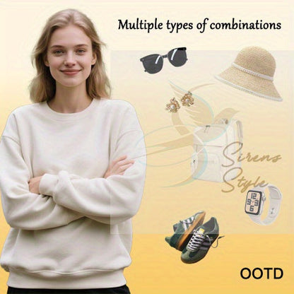 Women'S Sweater - TV Show Inspired Murder in the Building Graphic Pullover, Lightweight Crewneck Sweater for Fans, Birthday/Graduation Gift, Everyday & Special Occasion Outfit - Soft Women'S Sweater, Holiday Clothing, Comfort SS69