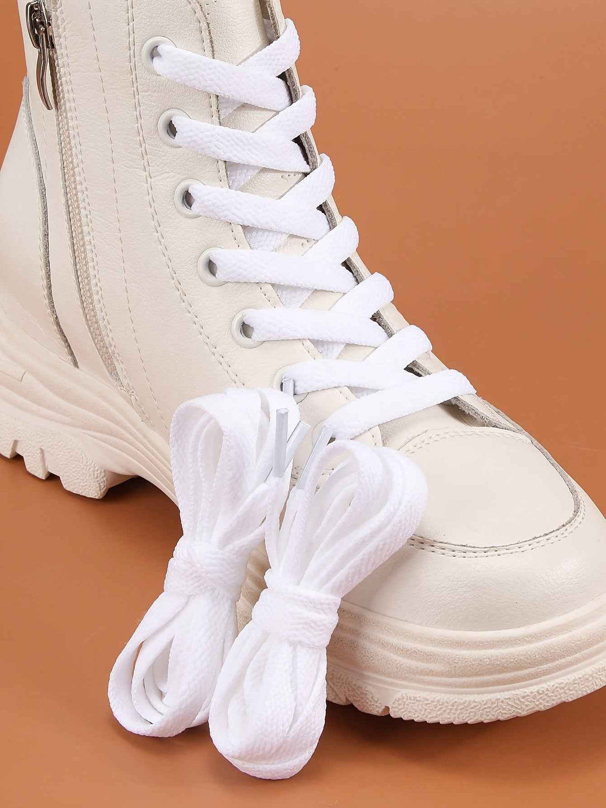 2 Pairs/4pcs of Solid Color Double-Layer 120 Cm Shoelaces, Versatile for Use with Sneakers, Flats, Canvas Shoes, Casual Shoes, And White Shoes for Both Men And Women, Without Battery