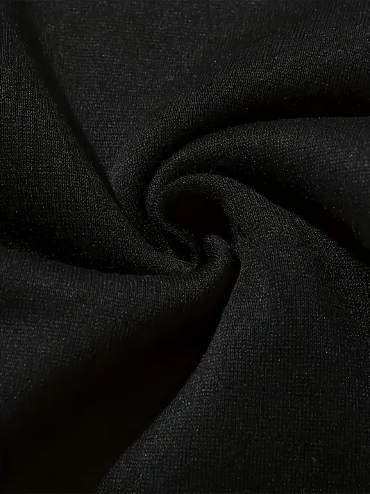 Women's Black Crop Top T-Shirt with 'Power and Love' Graphic Design - Short Sleeve, Casual Wear, Stretch Polyester Fabric, Fist & Floral Print, Machine Washable, Empowering Apparel | Fitted Crop Top | Glossy Texture SS69