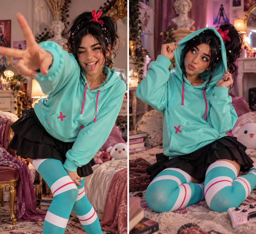 Anime Vanellope Von Schweetz Cosplay