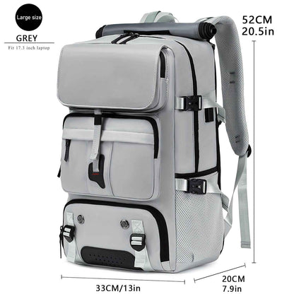 One Large Capacity Laptop Backpack, Designed for Both Men And Women, Featuring a Multifunctional Travel Design with a Compartment for Shoes, Ideal for Business Trips, Travel, College, Holiday Travel, Party Gifts, School Use