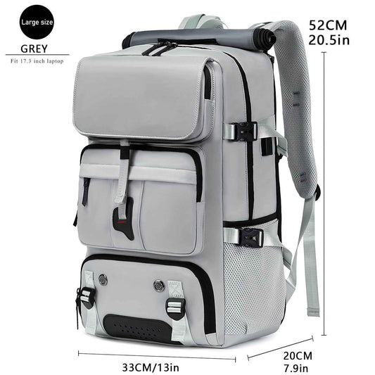 One Large Capacity Laptop Backpack, Designed for Both Men And Women, Featuring a Multifunctional Travel Design with a Compartment for Shoes, Ideal for Business Trips, Travel, College, Holiday Travel, Party Gifts, School Use