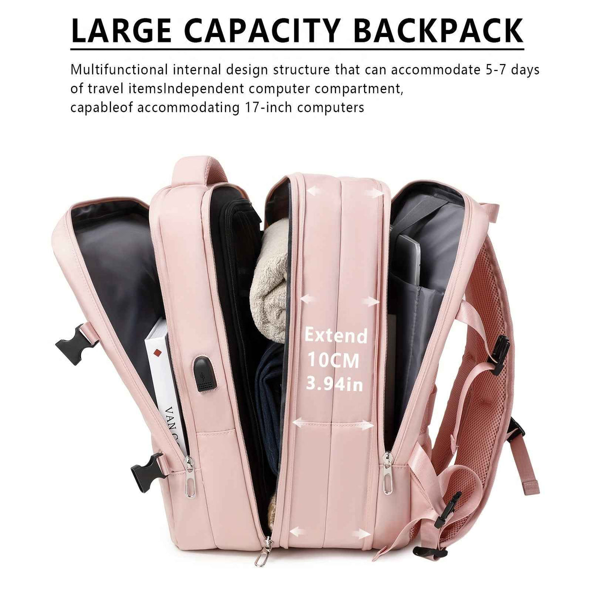 [Lightweight|Large Capacity] Lightweight Large Capacity Backpack | 15.6