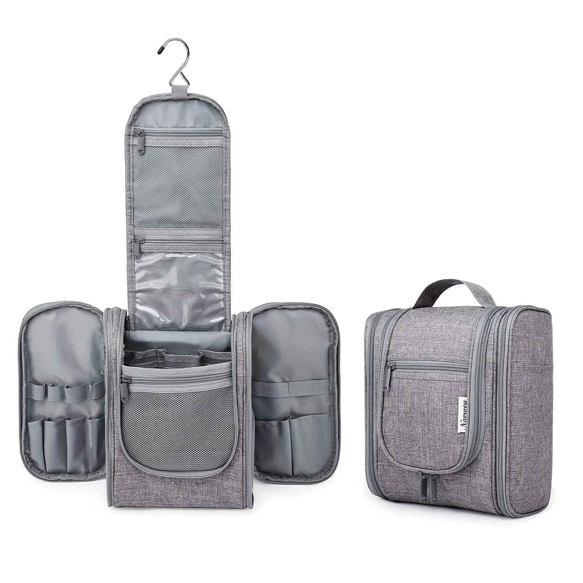 Travel Bag for Toiletries Cosmetic Bags for Women Hanging Toiletry Bag Multi-compartment Makeup Bag Organizer Bag for Essentials Accessories Makeup Bag for Cruise Essential Items Christmas Gift