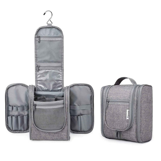 Travel Bag for Toiletries Cosmetic Bags for Women Hanging Toiletry Bag Multi-compartment Makeup Bag Organizer Bag for Essentials Accessories Makeup Bag for Cruise Essential Items Christmas Gift