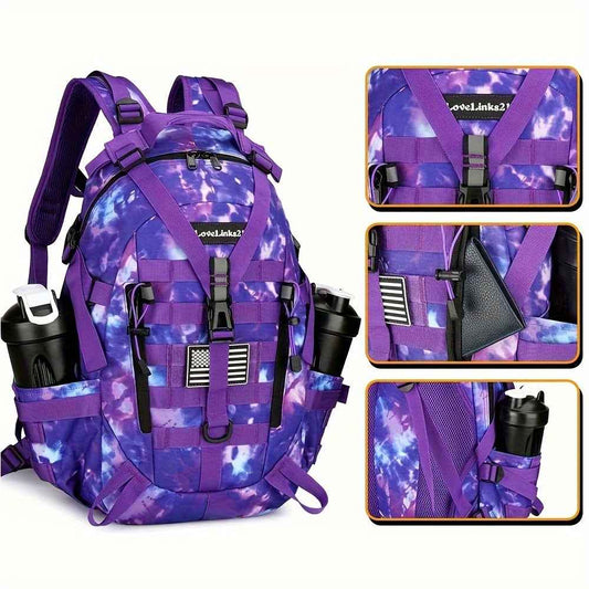 [Hiking Backpack] 35L Hiking Backpack Daily Use Backpack Fitness Backpack Cycling Backpack Daypack Travel Sports for Camping Hiking Outdoor Sports for Birthdays Gift
