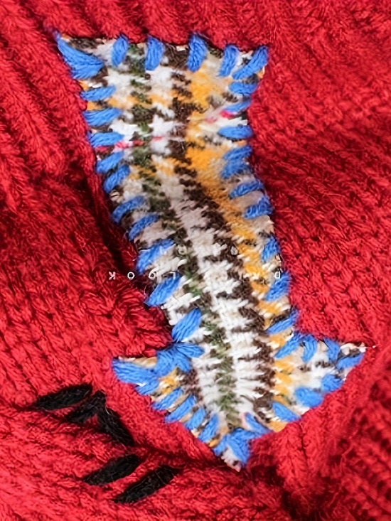 Fashionable Lazy Wind Embroidered Sweater Women's Autumn Winter 2024 New Letter Design Sense Loose Knit Sweater Jacket SS69