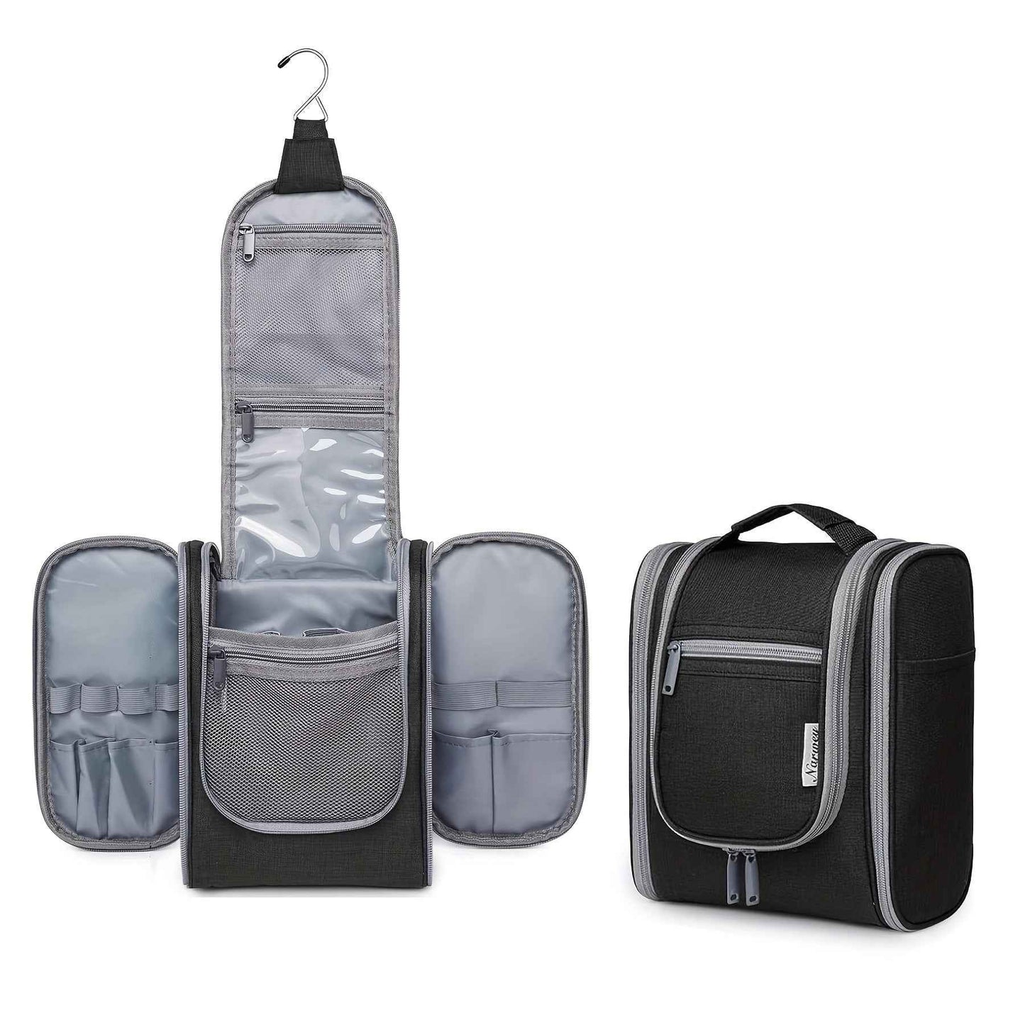 Travel Bag for Toiletries Cosmetic Bags for Women Hanging Toiletry Bag Multi-compartment Makeup Bag Organizer Bag for Essentials Accessories Makeup Bag for Cruise Essential Items Christmas Gift