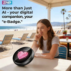 ZNP Z01 Saymi Intelligent Translation Machine Supports 60 Languages, Accurate Translation, Foreign Language Learning, AI Assistant, Battery Life Of 24 Days, Large Capacity+Phone Holder