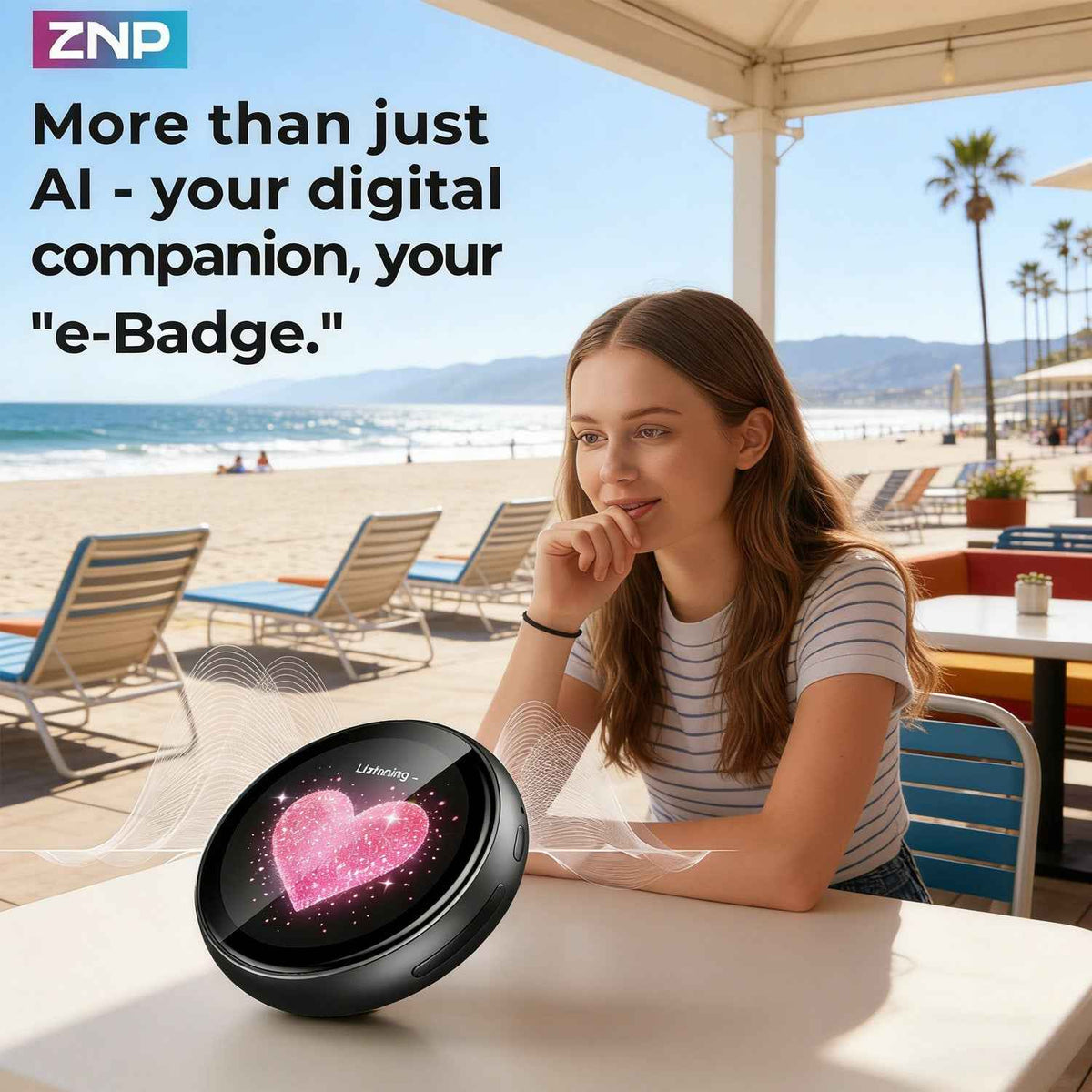 ZNP Z01 Saymi Intelligent Translation Machine Supports 60 Languages, Accurate Translation, Foreign Language Learning, AI Assistant, Battery Life Of 24 Days, Large Capacity+Phone Holder
