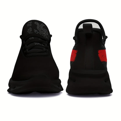 Women'S Mexico Flag Low Top Sneakers - Breathable Fabric with EVA Sole, Slip-On Casual Running Shoes, Fashionable Daily Wear Shoes for Casual Attire, Casual Sneakers | Stylish Low Top Sneakers | Comfortable Fabric Shoes SS69