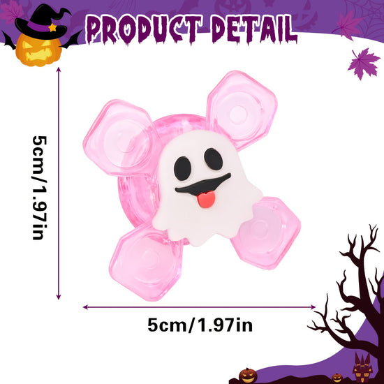 10/20/50pcs Ghost Fashion Halloween Glowing Ring, Pumpkin Skull Spider Web Bat Design, Horror Prop Supplies, Halloween Decoration, Festival Ring Design, Gift, Ring Packs. SS69